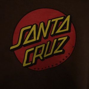 Brown Santa Cruz Hoodie